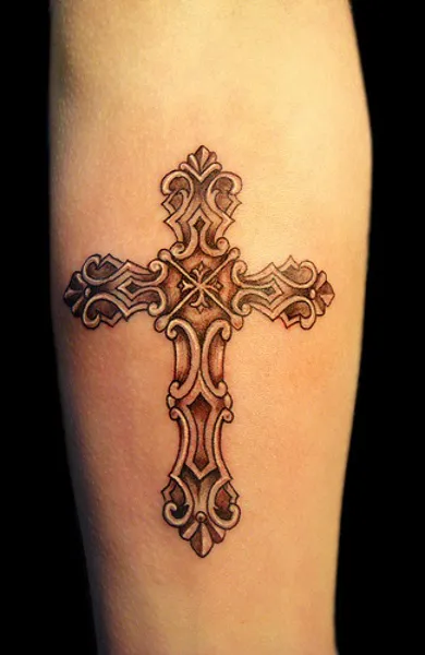 tatuaj Cross - ceea ce înseamnă schițe și fotografii tatuaj (cruce) Crucea tatuaj - ceea ce înseamnă schițe tatuaj și fotografii