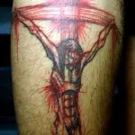 Tatuaj Cross 5 specii, 15 valori, 80 din cele mai bune fotografii și schițe
