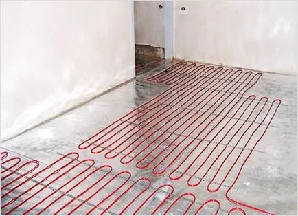 podele încălzite în baie cu instrucțiunile sale mâini foto și video (mâini) podele încălzite în baie cu mâinile foto și video de instruire