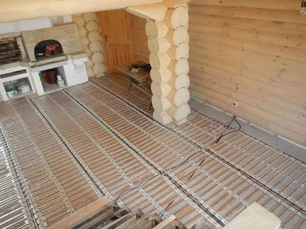 podele încălzite în apa de baie, precum și modul de a face încălzirea electrică prin pardoseală în baie cu mâinile, video (cald) podele încălzite în apa de baie, precum și modul de a face încălzirea electrică prin podea în baie cu video sale mâini