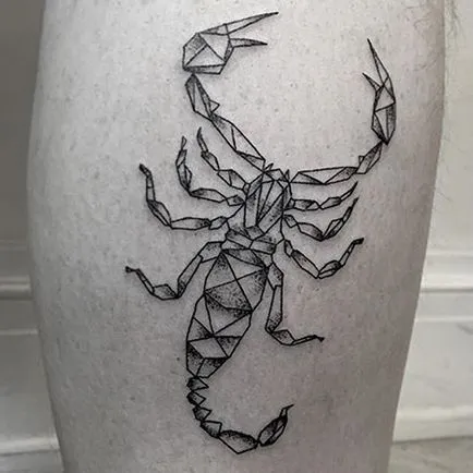 Tatuaj scorpion - valoare și scorpion fotografie tatuaj (scorpion tatuaj) Tatuaj scorpion - valoare și fotografie scorpion tatuaj