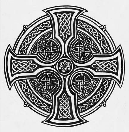 Tatuaj Cross 5 specii, 15 valori, 80 din cele mai bune fotografii și schițe