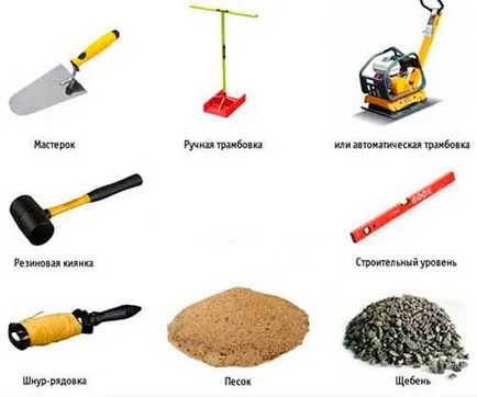 Tehnologia de instalare piatră de bordură cu mâinile pe instrucțiunile de asamblare (tehnologie) Tehnologia de instalare a reduce propriile lor mâini Instrucțiuni de instalare