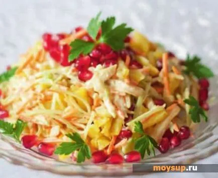 Salata cu cartofi prăjiți