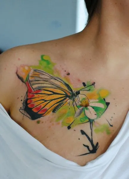 fluturi tatuaj care înseamnă