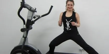 Formarea pe elipsoid pentru pierderea in greutate - utilizarea de program cardio și exerciții