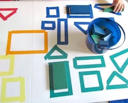 Învățăm forme geometrice, forme geometrice