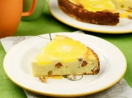 Branza de vaci caserolă în cuptor - un pas cu pas fotografii reteta (reteta de gătit brânză caserolă) Branza de vaci caserolă în cuptor - un pas cu pas reteta fotografii