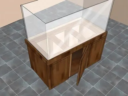 Stand cu mâinile fotografie acvariu și desen (mână) Stand cu mâinile fotografii și desene acvariu