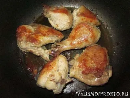 Carne de pui în multivarka - un pas cu pas reteta cu fotografii, și delicioase și simplu