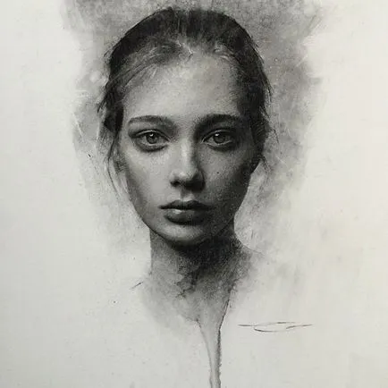 Învață să atragă portrete cărbune în arta Keysi Bo (Casey Baugh)