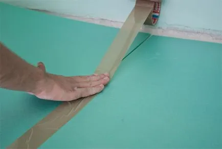 De stabilire a substrat laminat sub mâinile sale - instrucțiuni pas cu pas, cu fotografii (lor) De stabilire a substrat laminat sub mâinile sale - instrucțiuni pas cu pas, cu fotografii