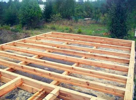 De stabilire o podea de lemn în aparat acasă și izolația