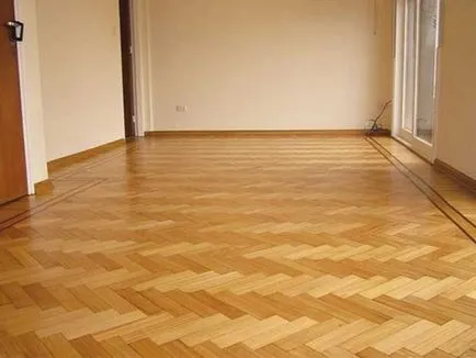 De stabilire o podea de lemn în aparat acasă și izolația