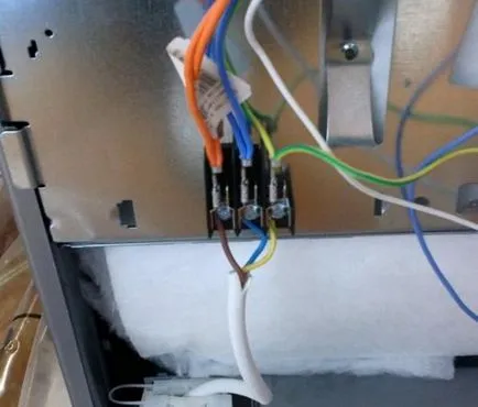 Instalarea manuală cuptor electric