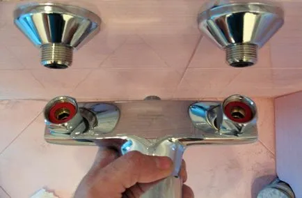 Instalați robinet în baie - cum se face dreapta (mixer) Mixer de instalare în baie - cum se face corect