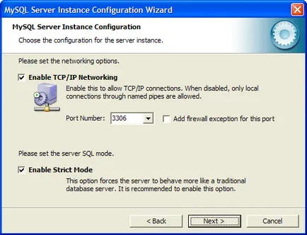 Instalare si configurare MySQL