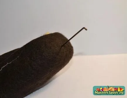 Împâslire papuci copii lână lui