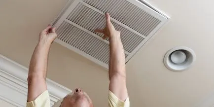 Ventilarea într-un design casă privată, instalare