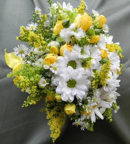 Alegerea celor mai bune flori galbene de mireasă Bouquet și combinațiile lor (galben) Alegerea celor mai bune flori galbene de mireasă Bouquet și combinațiile lor