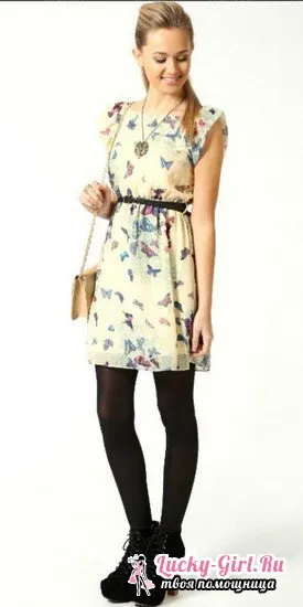 Rochie model cu un pas talie mare pas descriere a procesului
