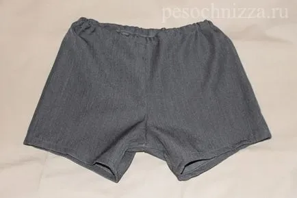 pantaloni scurți pentru copii model cu elastic