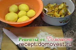 Cartofi într-o oală sub presiune-multivarka