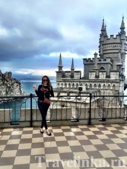 „Cuibul Randunicii“ Yalta, un site despre care călătoresc în jurul lumii (ca un cuib de rândunică pentru a obține de la Yalta) „Cuibul Randunicii“ Yalta, un site despre care călătoresc în jurul lumii
