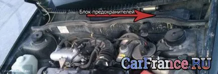 Înlocuirea filtrului de carburant vazele-2114 8 valve, injector