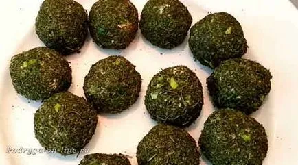 Snack brânză Raffaello este ușor de preparat, foarte gustoase și frumos