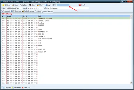 Canal și chei de turnare în openbox x-800, receptoare firmware (Biss) Și cheile canalului de turnare în openbox x-800, receptoare firmware