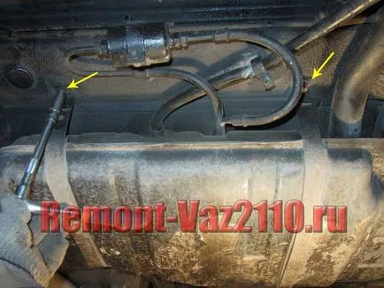 Înlocuirea rezervorului de gaz cu mâinile, vase de reparații 2110 (2110) Înlocuirea rezervorului de gaz cu mâinile lor de reparare 2110