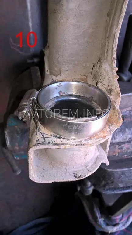 Înlocuirea bucșele brațul suspensiei față a mașinii Daewoo Lanos, daewoo Nexia,