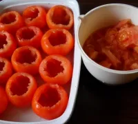 Coapte rosii umplute Fotografii reteta (tomate) Coapte rosii umplute fotografii reteta
