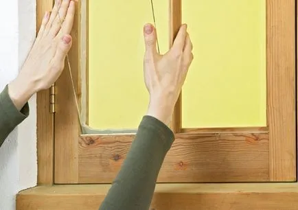 Glaze fereastra cu recomandări mâini, portalul său de construcție