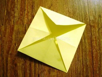 Hare pas de hârtie origami cu ghid pas al modulelor Hare și video