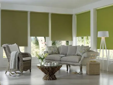 Culoarea verde în interiorul apartamentului, nuante si combinatii elegante, cu alte culori