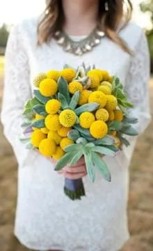 Galben fotografii de mireasă Bouquet și idei de design (foto) Galben fotografii buchet de mireasa si idei de design
