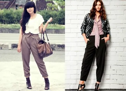 Pentru femei pantaloni banane pentru a alege modelul elegant (model) Pentru femei pantaloni banane alege modelul elegant