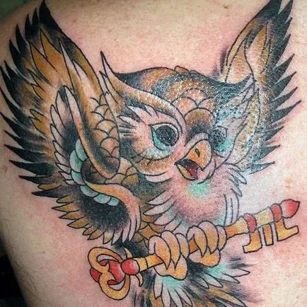 Înțeles tatuaj bufniță ceea ce înseamnă simboluri tatuaj bufniță desen și fotografii (tatuaj) Înțeles tatuaj bufniță ceea ce înseamnă simboluri tatuaj bufniță desen și fotografii