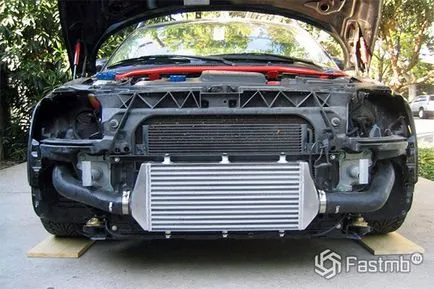 Care este montabile in partea frontala intercooler