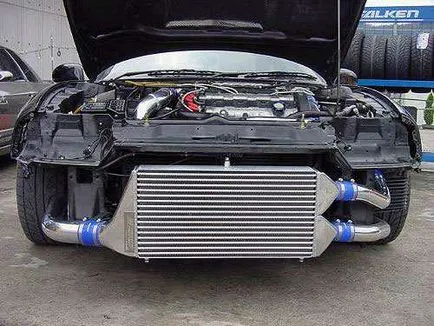 Care este montabile in partea frontala intercooler