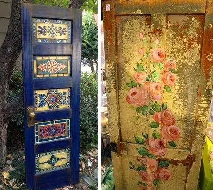 Cum de a decora ușa cu propriile mâini