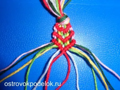Cum de a țese Baubles săgeată Cum de a țese Baubles săgeată
