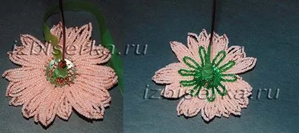 Master class gerbera șirag de mărgele