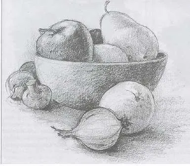 Cum de a desena un bol de fructe Cum de a desena un bol de fructe