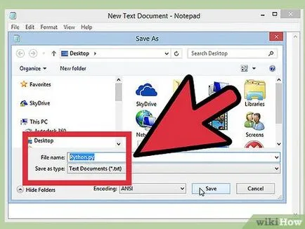 Cum de a crea un program