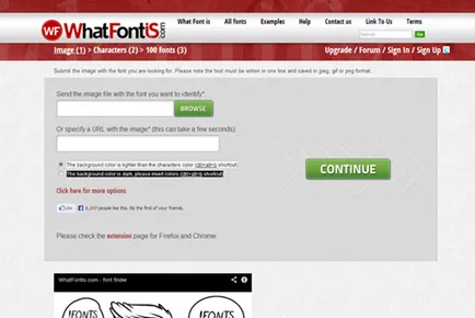 Cum pot afla ce font Cum pot afla ce font