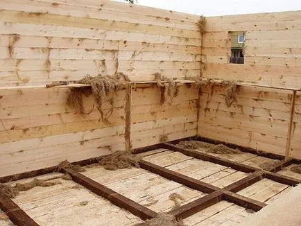 Cum de a construi o saună dintr-un bar