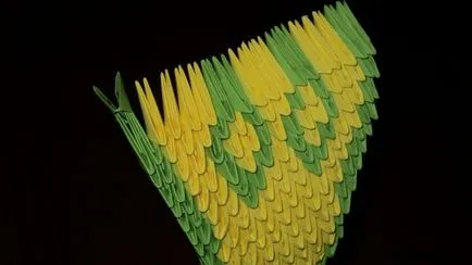 Origami master-class de șarpe